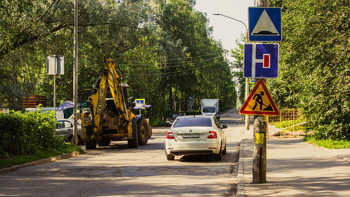 Тепловики временно перекрывают дублер проспекта Строителей