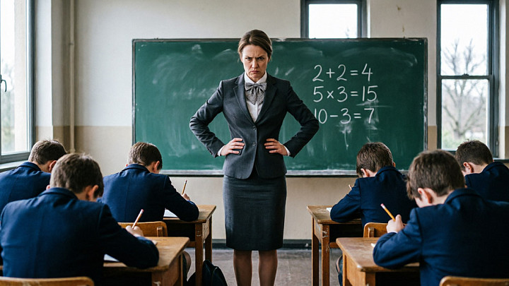 Учитель начальных классов поколачивала школьников