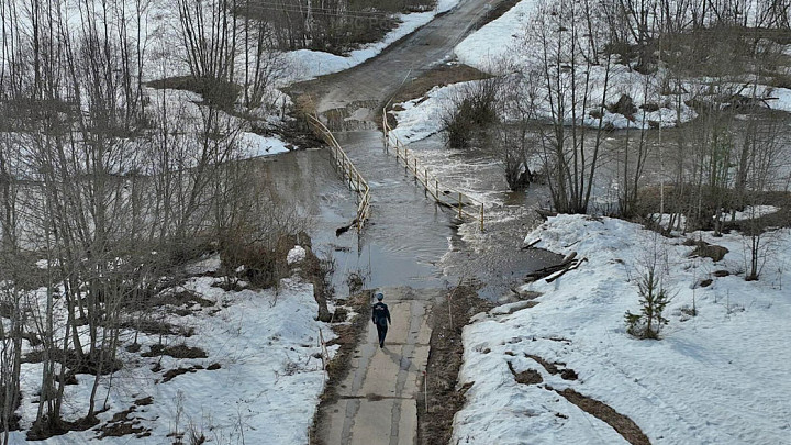 От «большой земли» отрезаны Мостищево и 16 деревень Вязниковского заречья