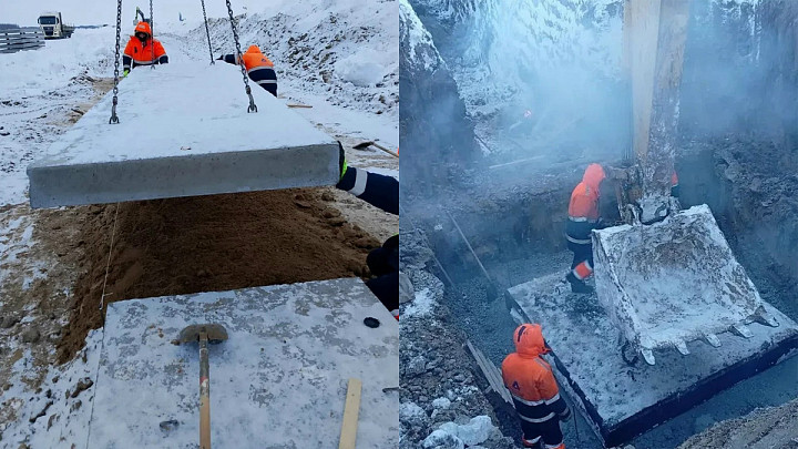 Реновация владимирского аэродрома Семязино не прекращается даже зимой