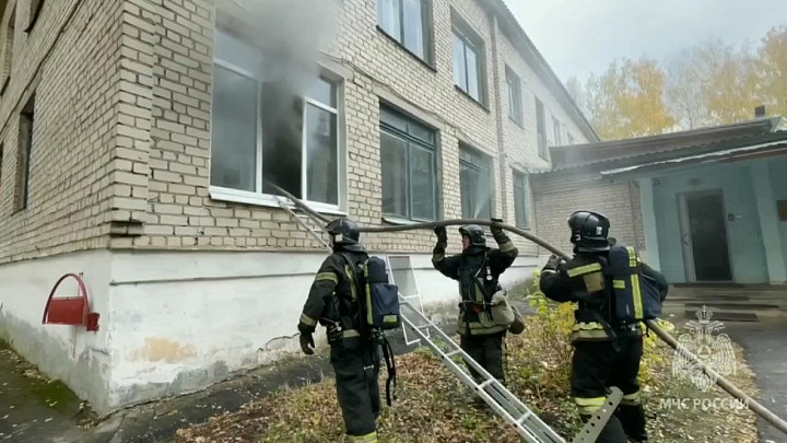 В Коврове эвакуировали детей из-за пожара в детском саду