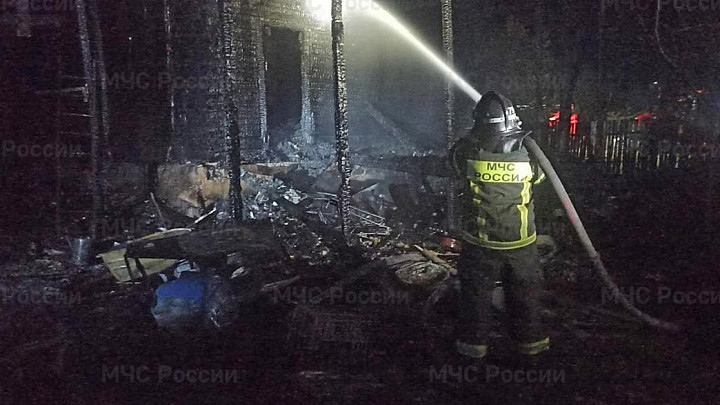 На пожаре во Владимирской области погибли пожилые мужчина и женщина