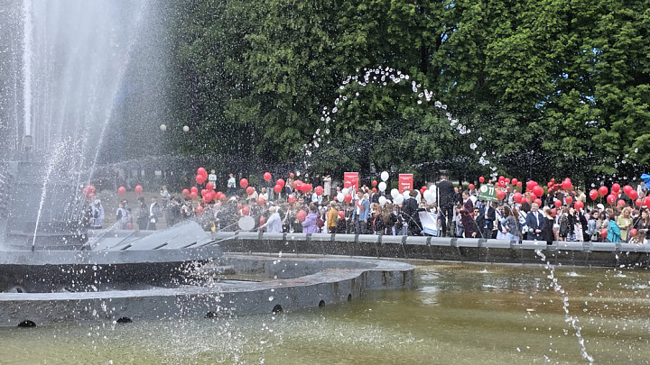 Главный фонтан в Центральном парке Владимира готовят к закрытию