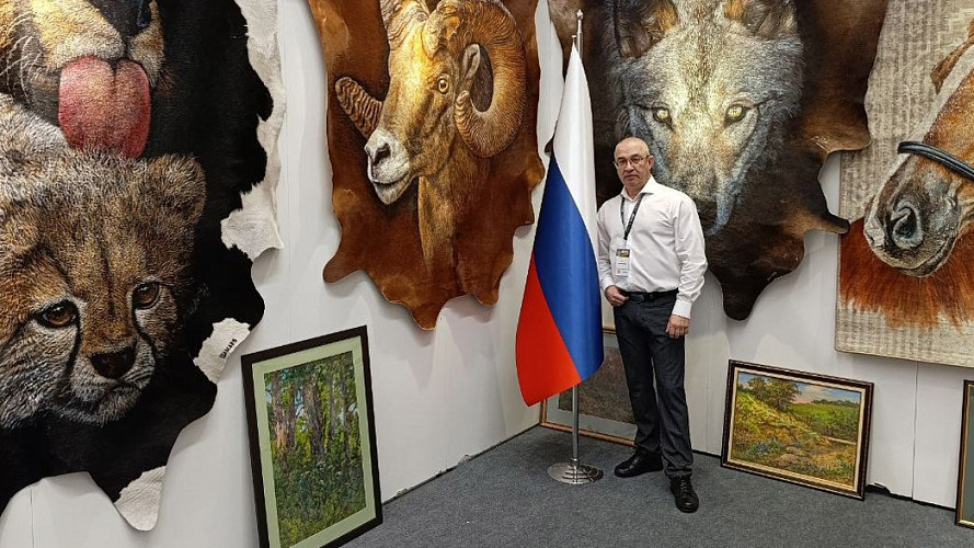 Владимирский художник-анималист Герман Шамаев представил свои работы в Турции