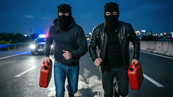 «Робин Гуды» пытались сжечь пункт весового контроля, чтобы избавить водителей от штрафов