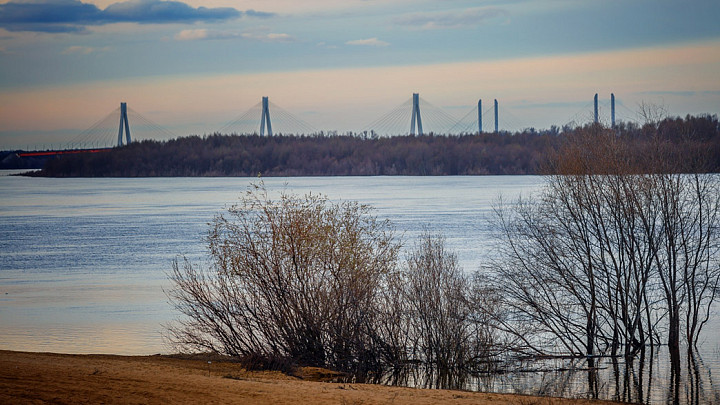 В Муроме уровень воды в Оке превысил отметку «неблагоприятное явление»