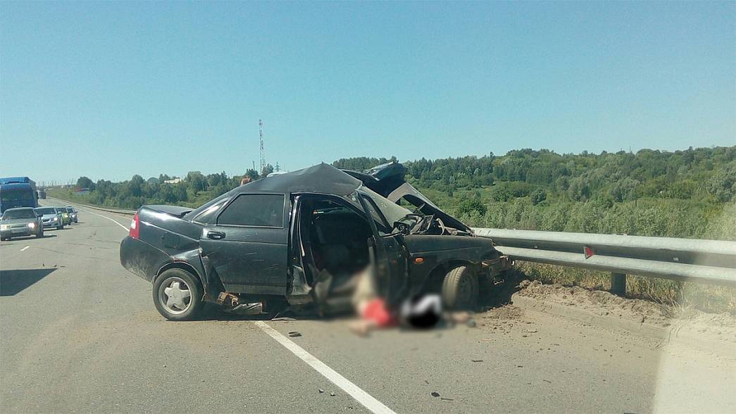 Смертельная авария на подъезде к муромскому мосту через Оку