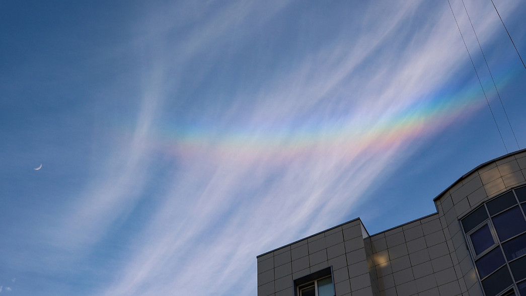 Небесный смайлик над Владимиром