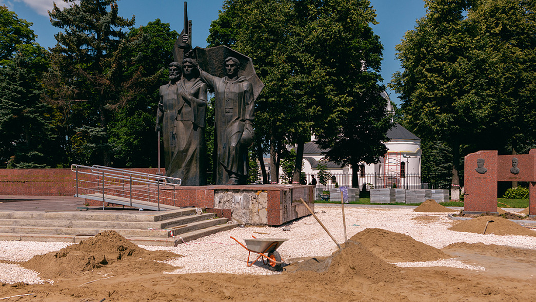 Подрядчик затянул ремонт на площади Победы во Владимире, и за это будет оштрафован