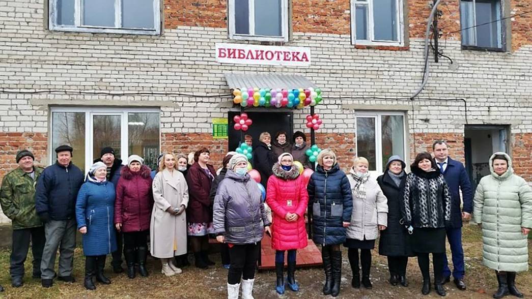 В вязниковской деревне возродили библиотеку, уничтоженную пожаром