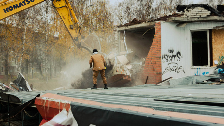 Во Владимире начали сносить «Реал», чтобы освободить место для Дворца спорта